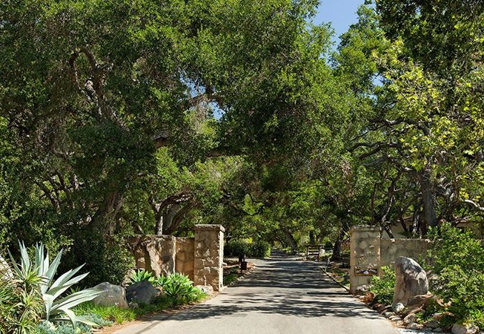 The Entrance to La Casa de Maria Retreat and Conference Center